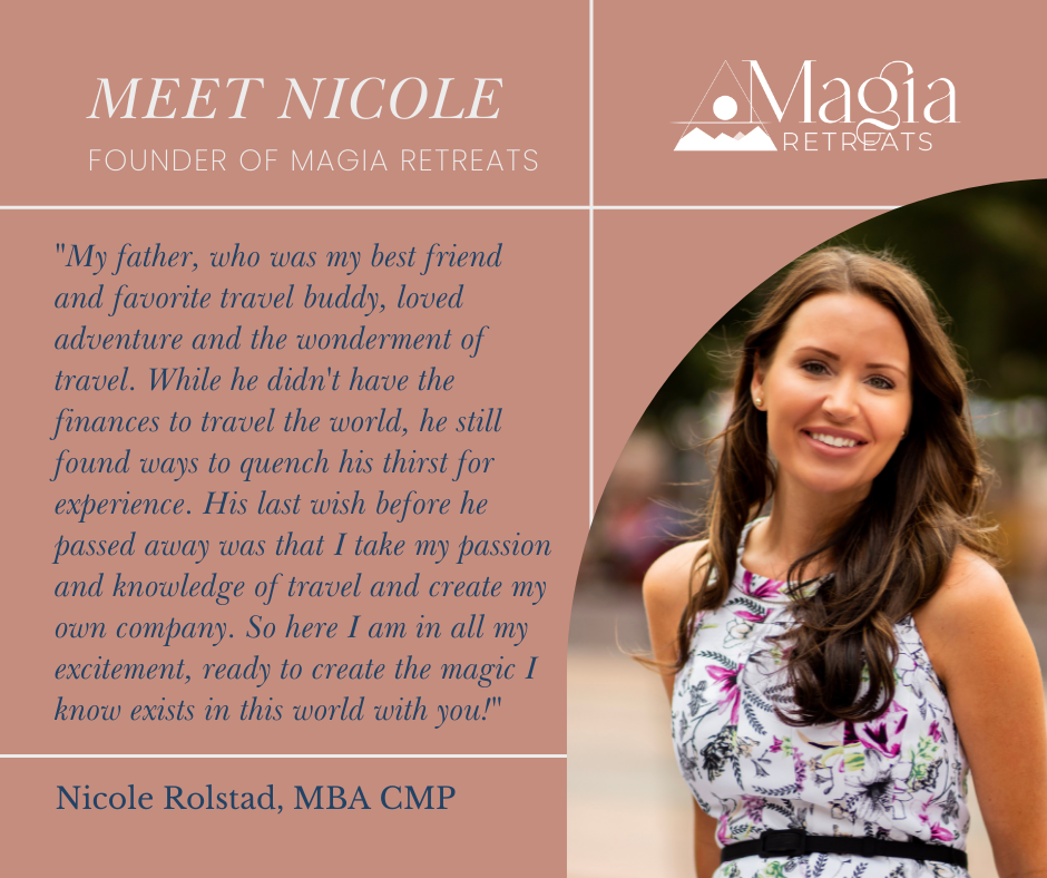 meet nicole rolstad founder of magia retreats